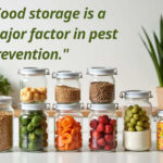 image of storing food in containers